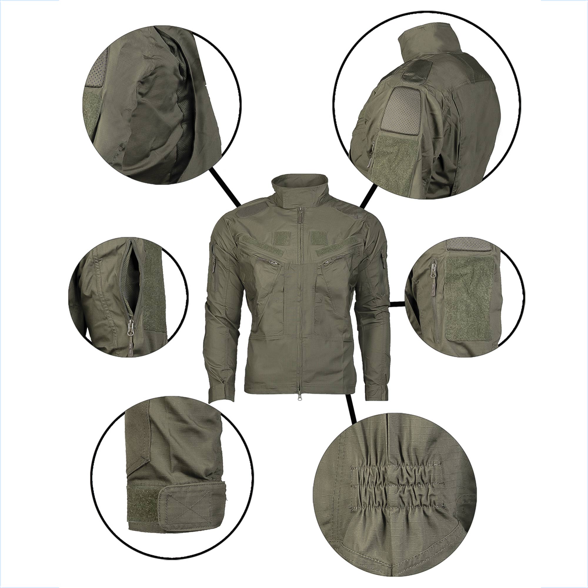 Куртка Mil-Tec CHIMERA Combat Olive Фото 2